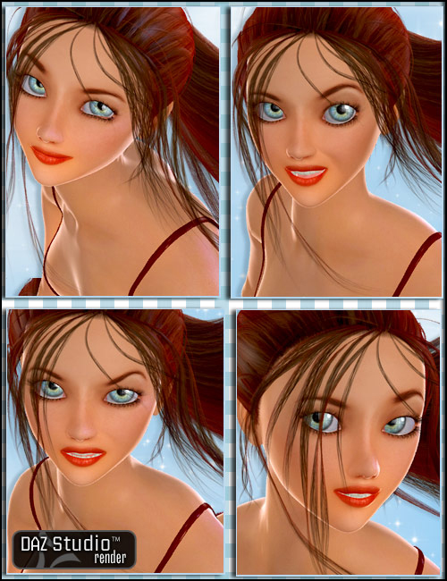 Attitude Expressions by: Skyewolf, 3D Models by Daz 3D
