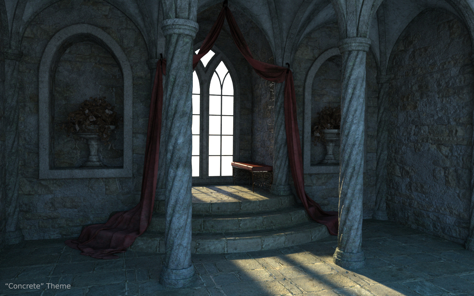 Fantasy Alcove Window Fantasy Alcove Window by: SloshWerks, 3D Models by Daz 3D