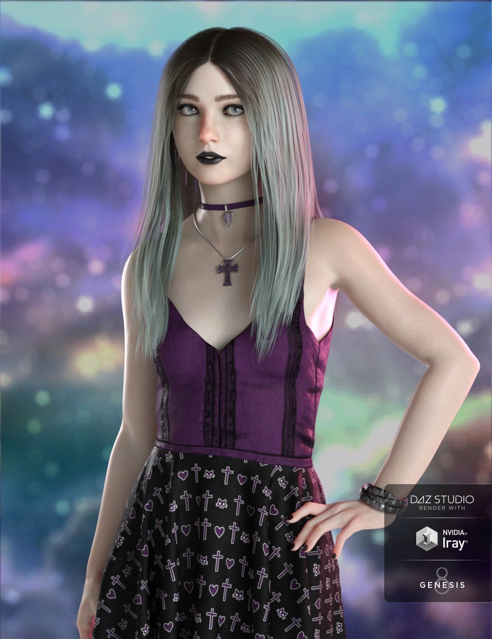 Sara for Teen Jane 8 by: Cherubit, 3D Models by Daz 3D