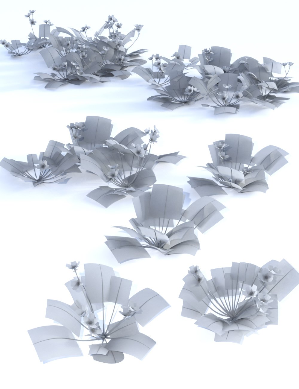 Wild Flowers - Water Plants vol 1 Wild Flowers - Water Plants vol 1 by: MartinJFrost, 3D Models by Daz 3D