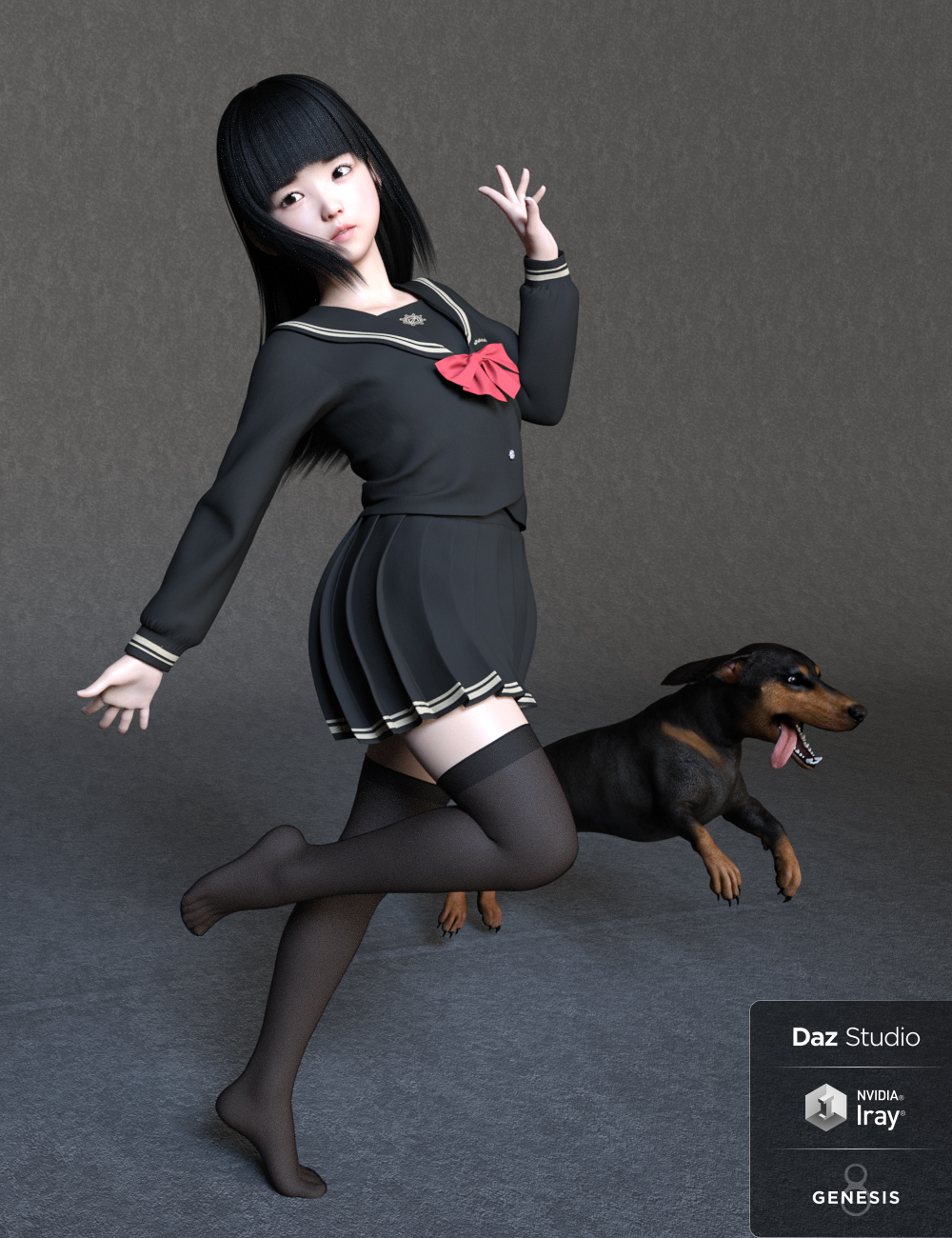 Yui Character and Hair for Genesis 8 Female Yui Character and Hair for Genesis 8 Female by: Goanna, 3D Models by Daz 3D