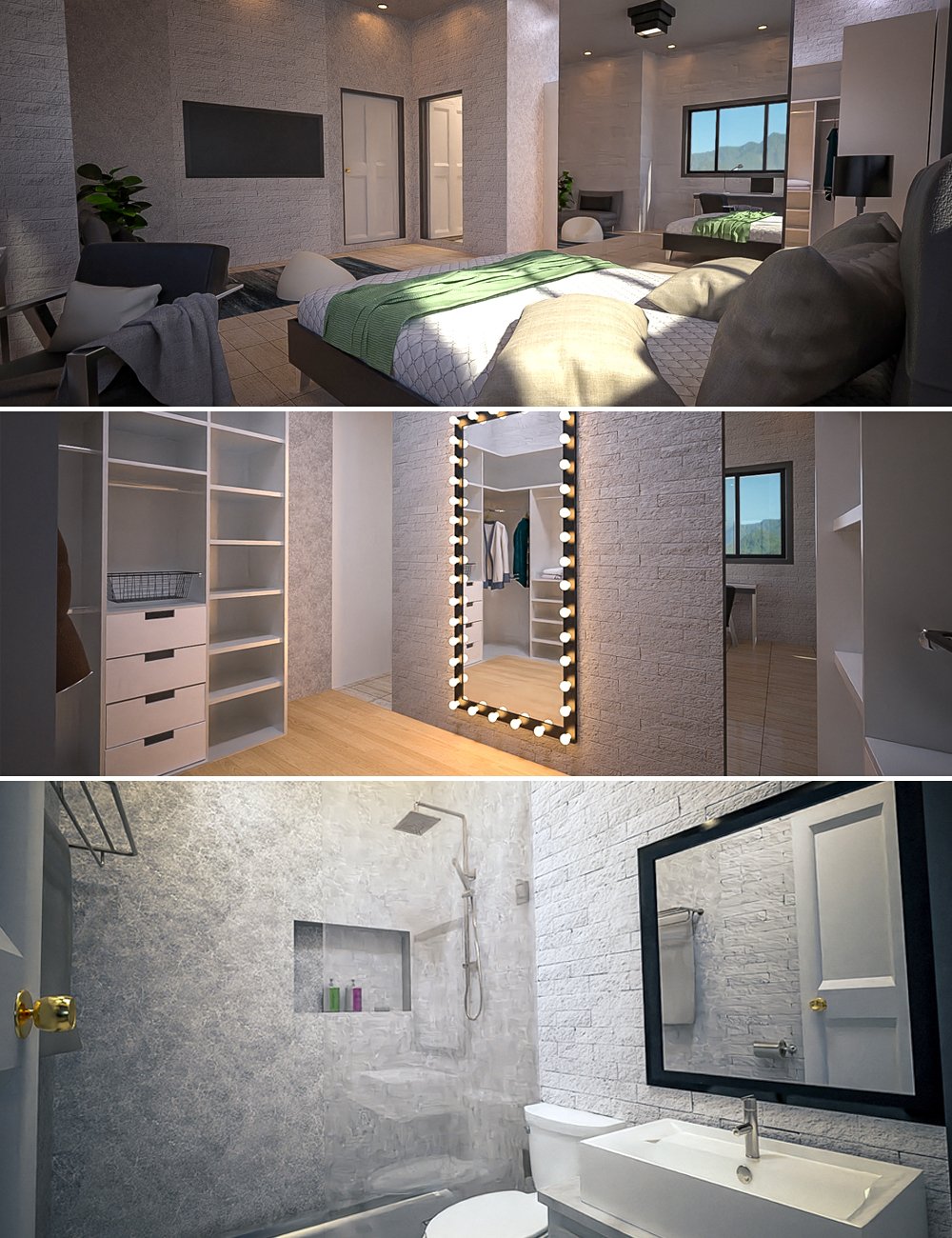 The Master Bedroom by: Tesla3dCorp, 3D Models by Daz 3D