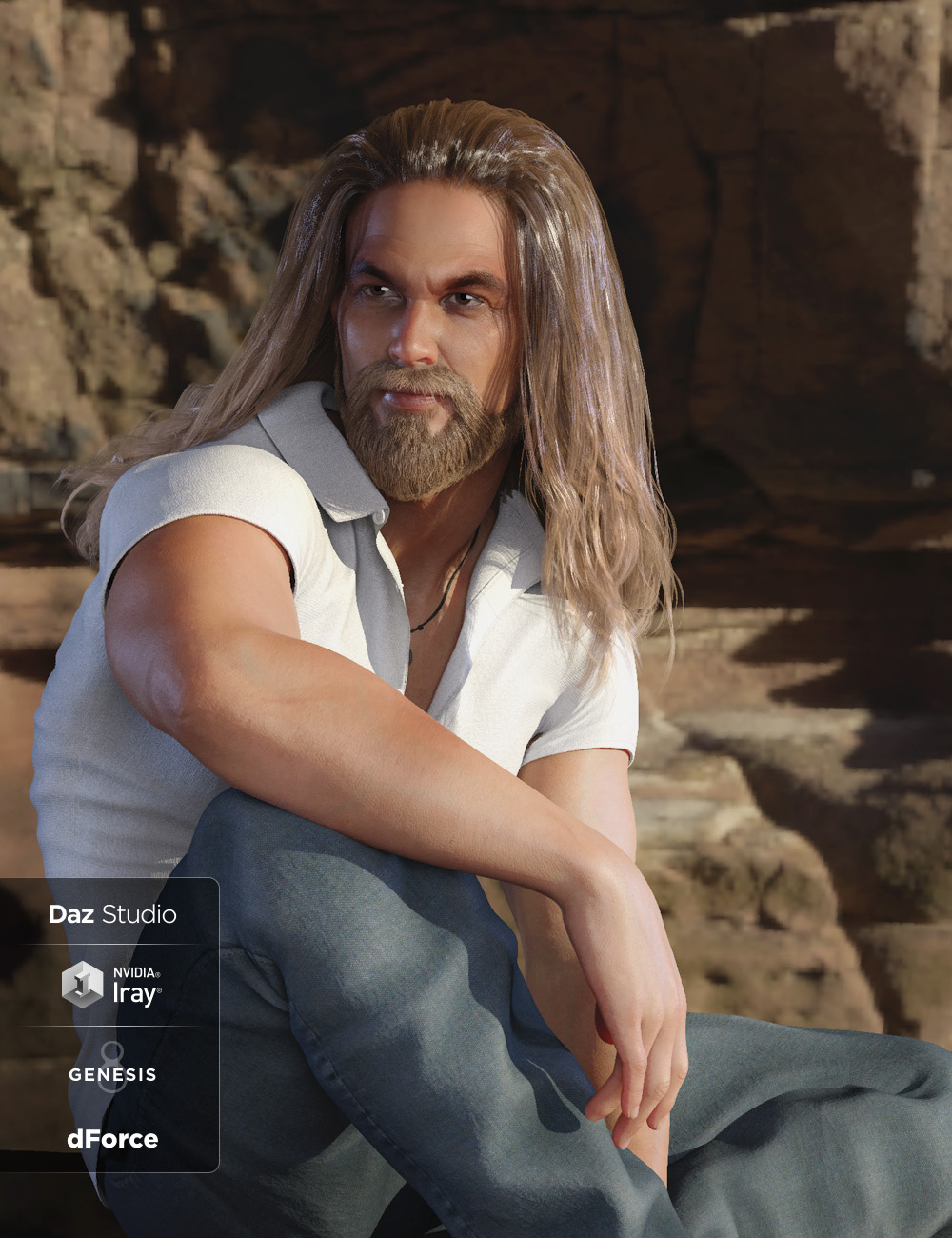 Drago Hair and Beard with dForce for Genesis 3 and Genesis 8 Male(s) Drago Hair and Beard with dForce for Genesis 3 and Genesis 8 Male(s) by: Lady Littlefox, 3D Models by Daz 3D