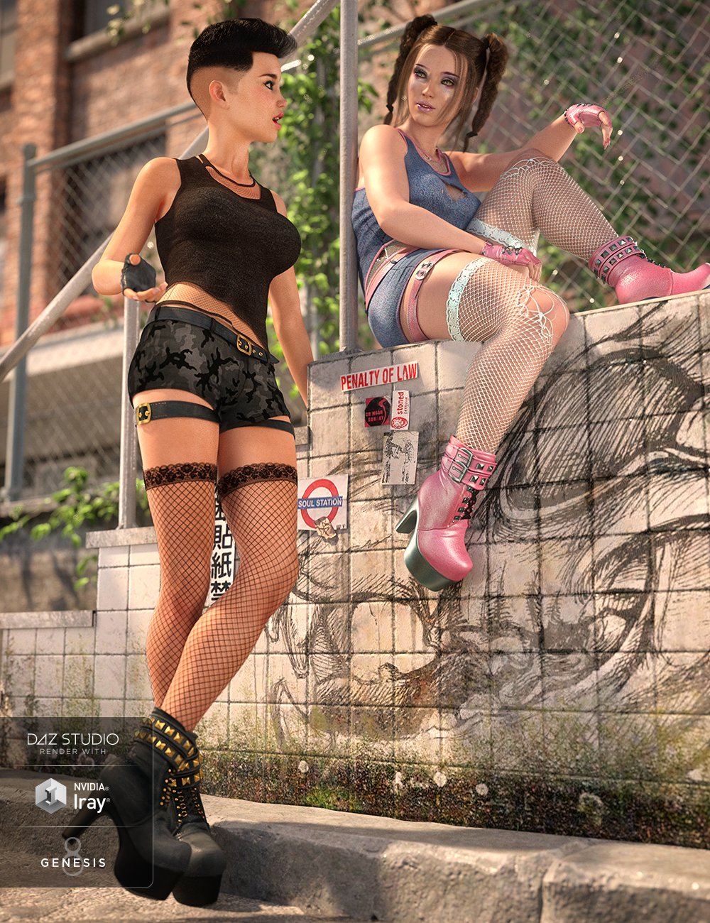 TimeOut Outfit Textures by: bucketload3d, 3D Models by Daz 3D