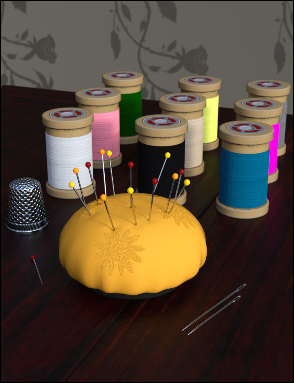 Sewing Basics Sewing Basics by: ARTCollab, 3D Models by Daz 3D