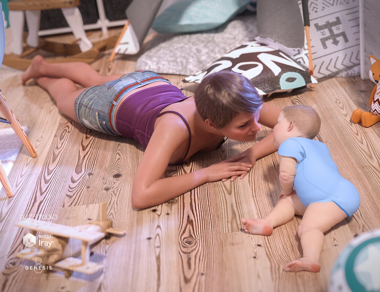 A Mothers Love for Tobyn 8 A Mothers Love for Tobyn 8 by: FeralFey, 3D Models by Daz 3D