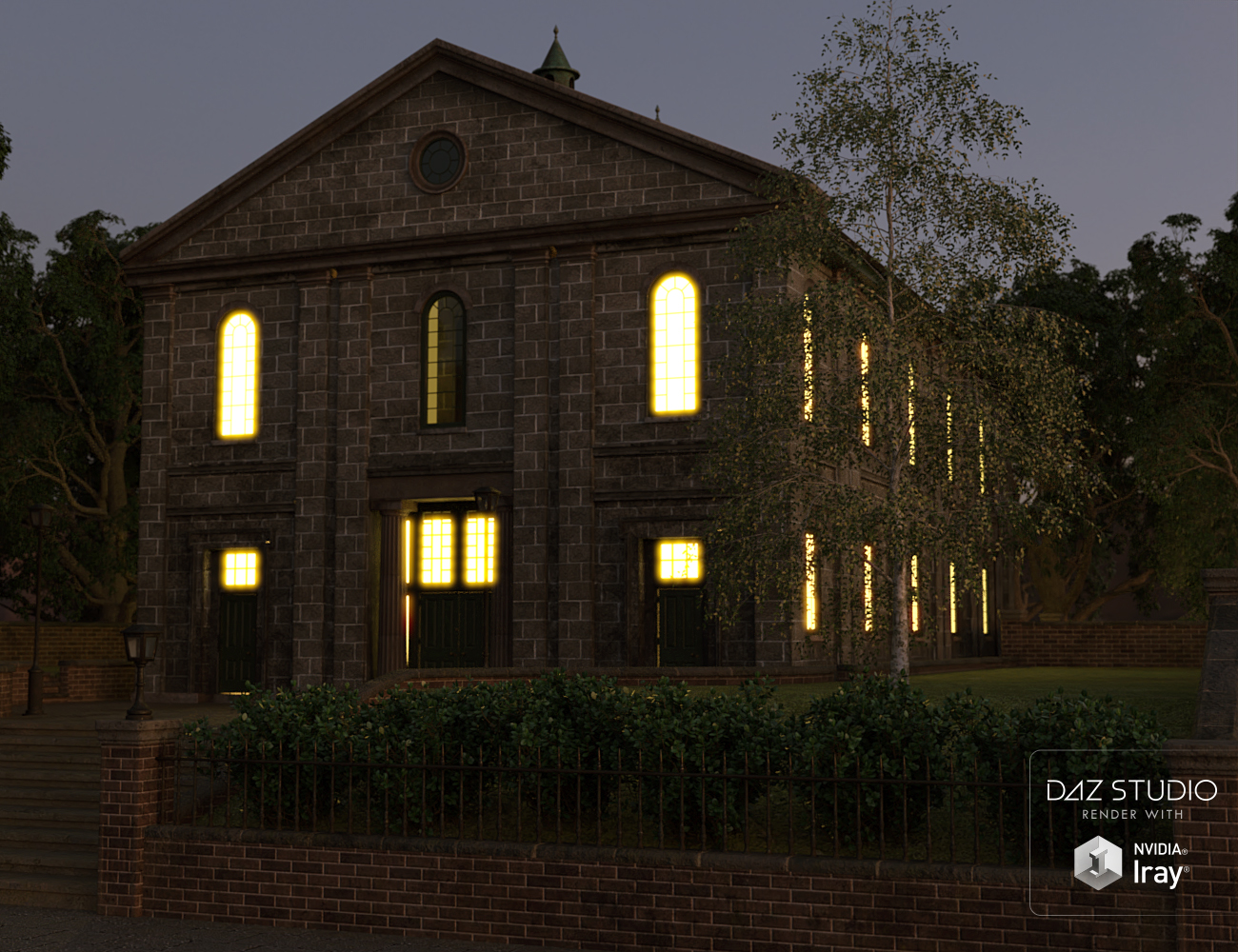 The Meeting Lodge by: Predatron, 3D Models by Daz 3D
