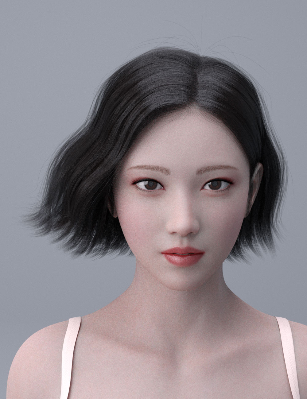 HY Wavy Bob Hair for Genesis 3 and 8 | Daz 3D