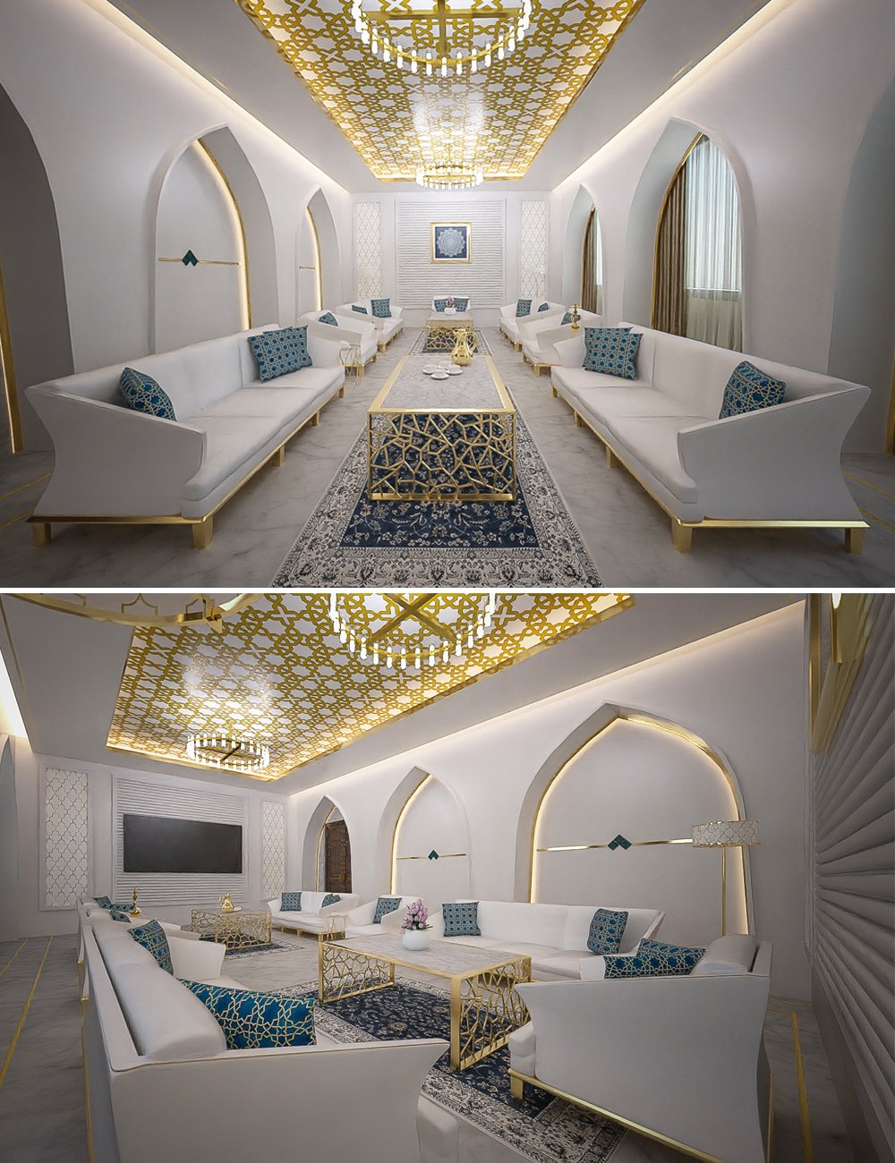 Arabic Living Room by: Tesla3dCorp, 3D Models by Daz 3D