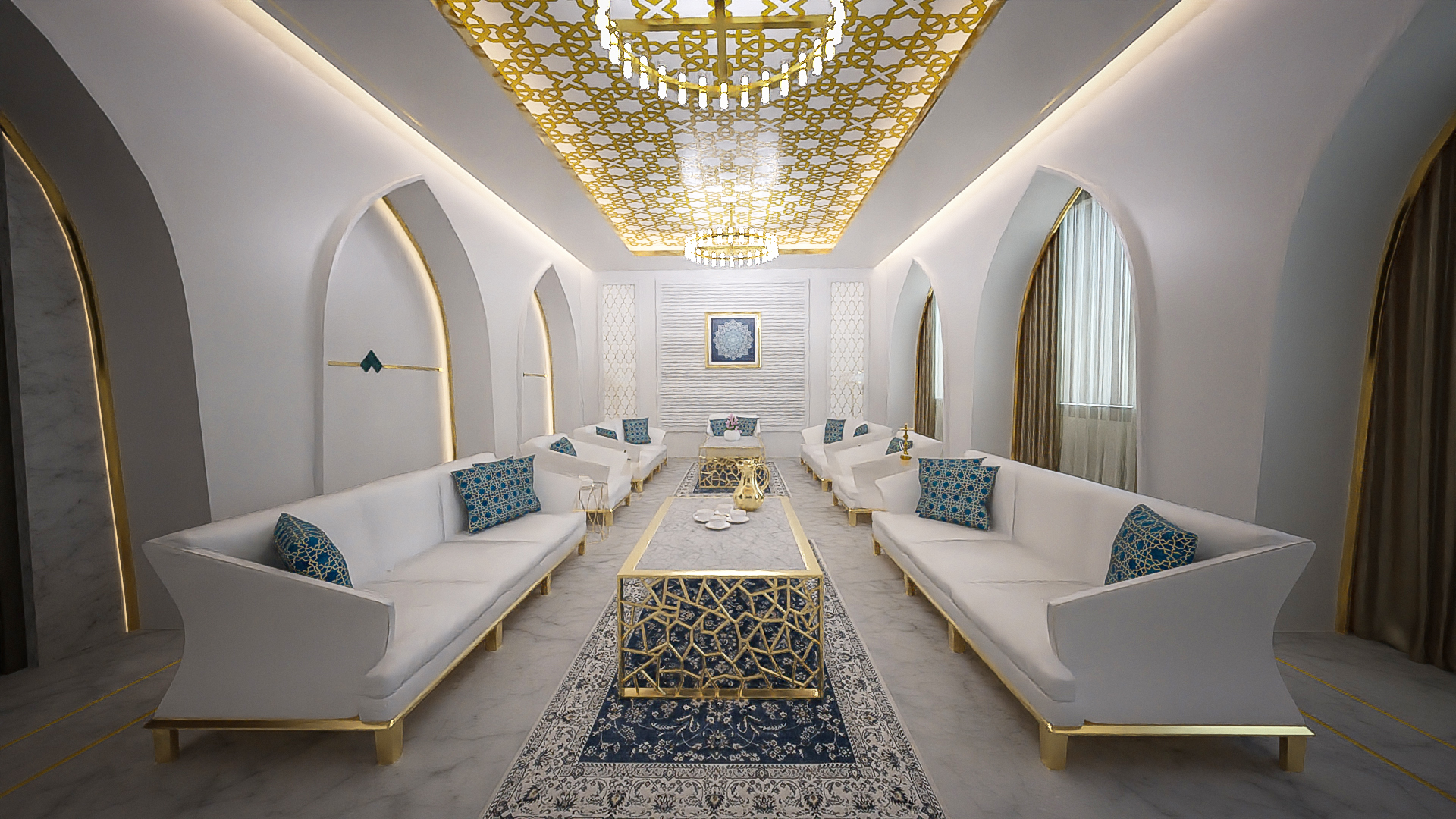 Arabic Living Room Arabic Living Room by: Tesla3dCorp, 3D Models by Daz 3D