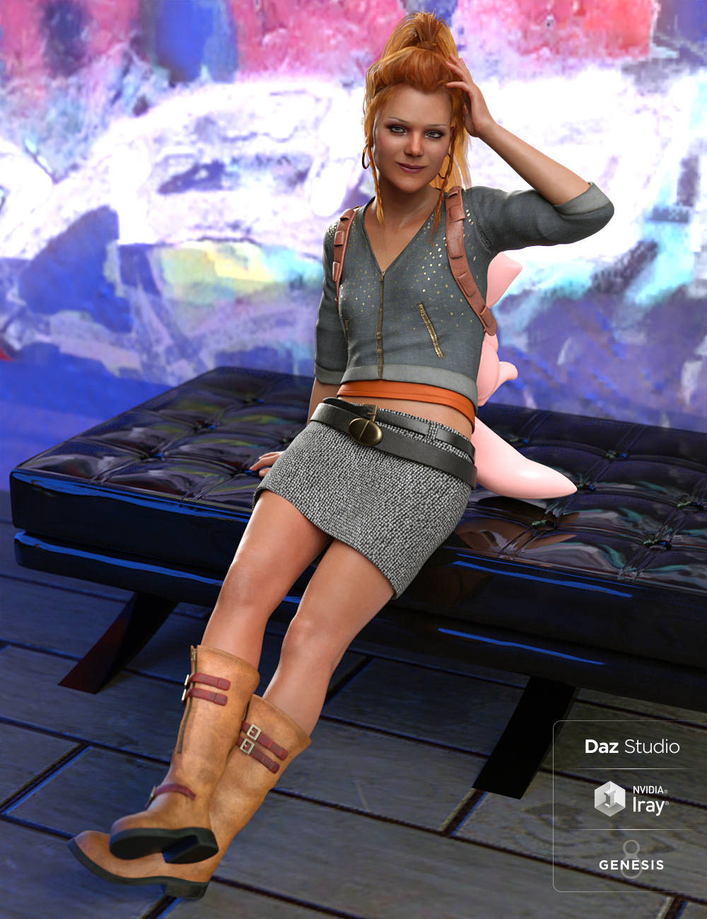 Renardeau Outfit Textures by: Moonscape GraphicsSade, 3D Models by Daz 3D