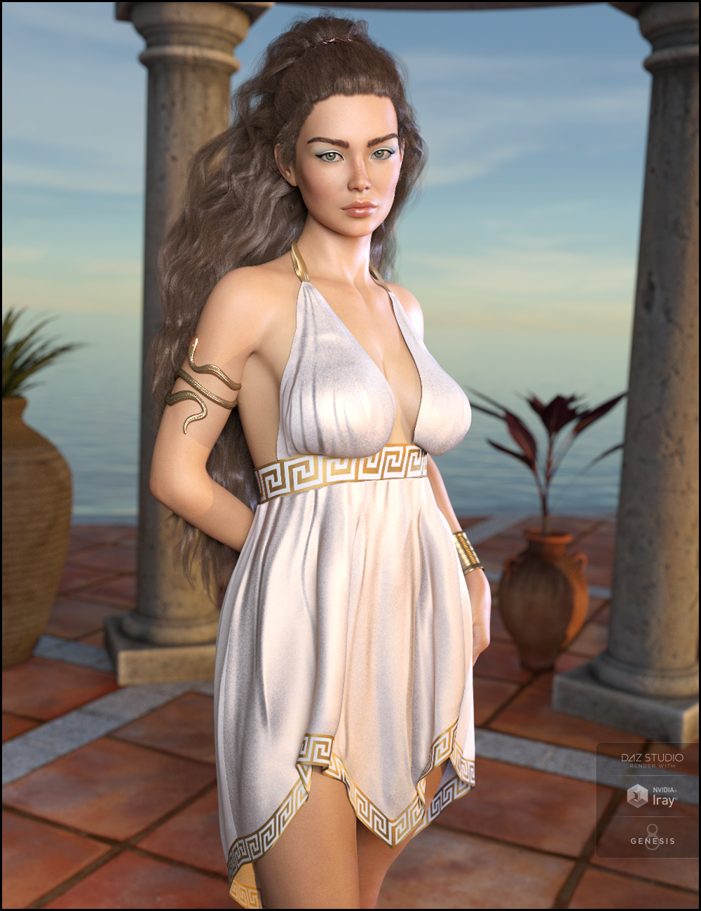 dForce Eleyna Outfit Textures by: JessaiiDemonicaEvilius, 3D Models by Daz 3D