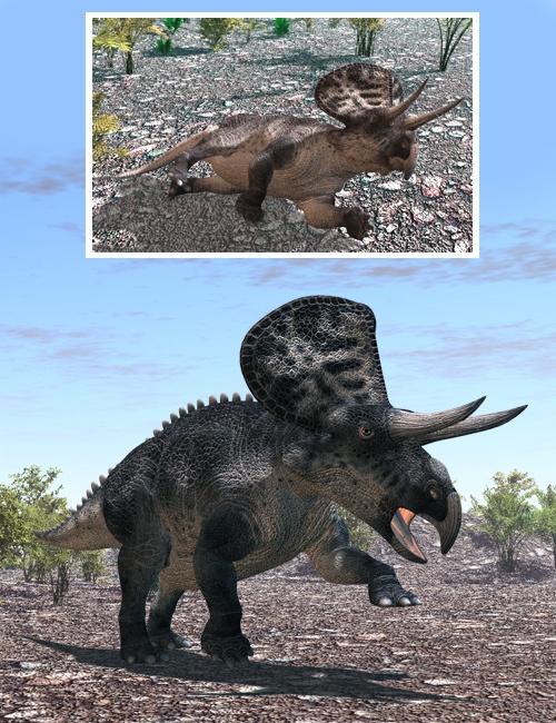 Zuniceratops by: , 3D Models by Daz 3D