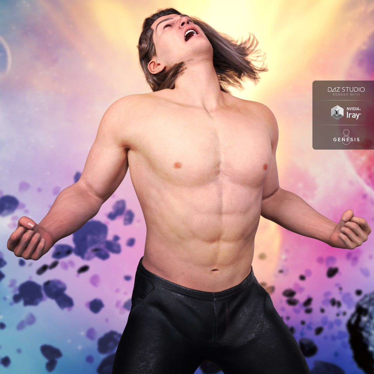 Z Elios Almighty Poses and Expressions for Genesis 8 Male and Elios 8 by: Zeddicuss, 3D Models by Daz 3D
