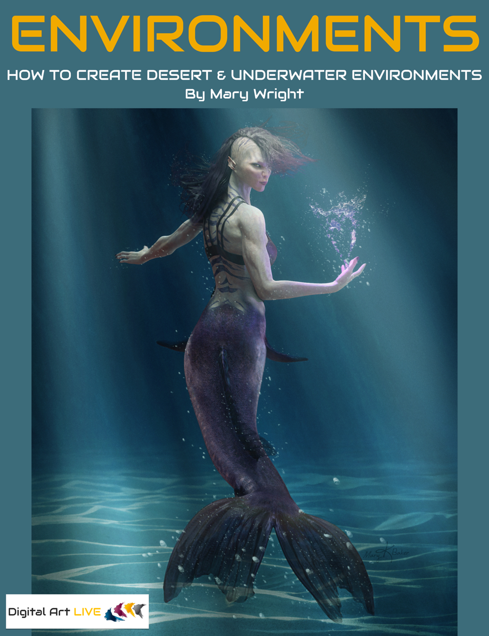 How to Create Effective Desert and Underwater Environments by: Digital Art LiveQuixotry, 3D Models by Daz 3D