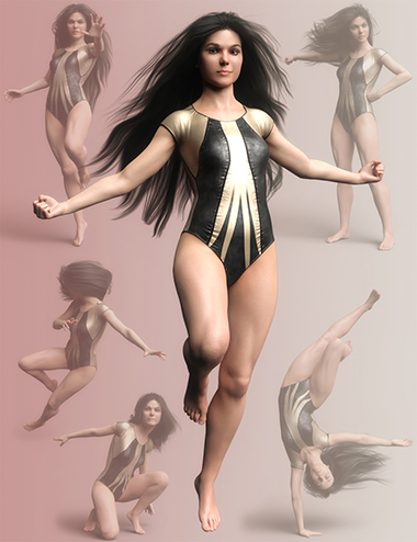 Her Own Hero Poses for Teen Jane 8 by: Quixotry, 3D Models by Daz 3D