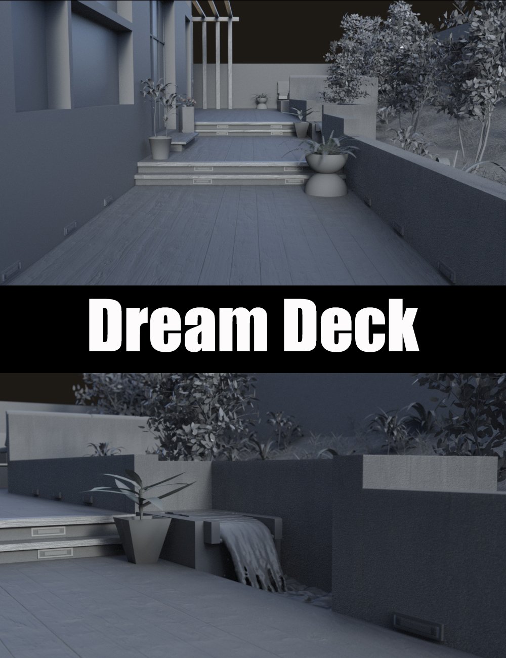 Dream Deck Dream Deck by: ImagineX, 3D Models by Daz 3D