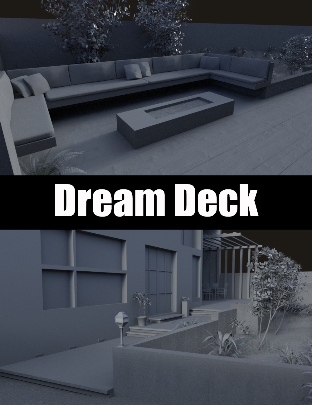 Dream Deck by: ImagineX, 3D Models by Daz 3D