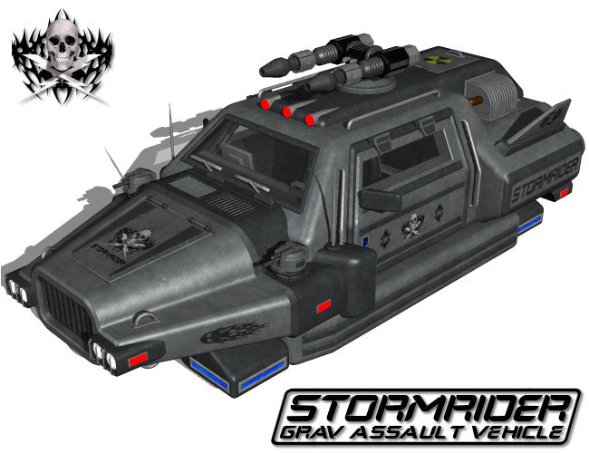 StormRider Grav Assault Vehicle StormRider Grav Assault Vehicle by: Nightshift3D, 3D Models by Daz 3D