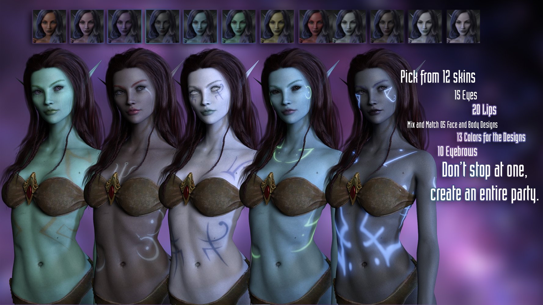 Alidreaux for Genesis 8 Female by: SR3, 3D Models by Daz 3D