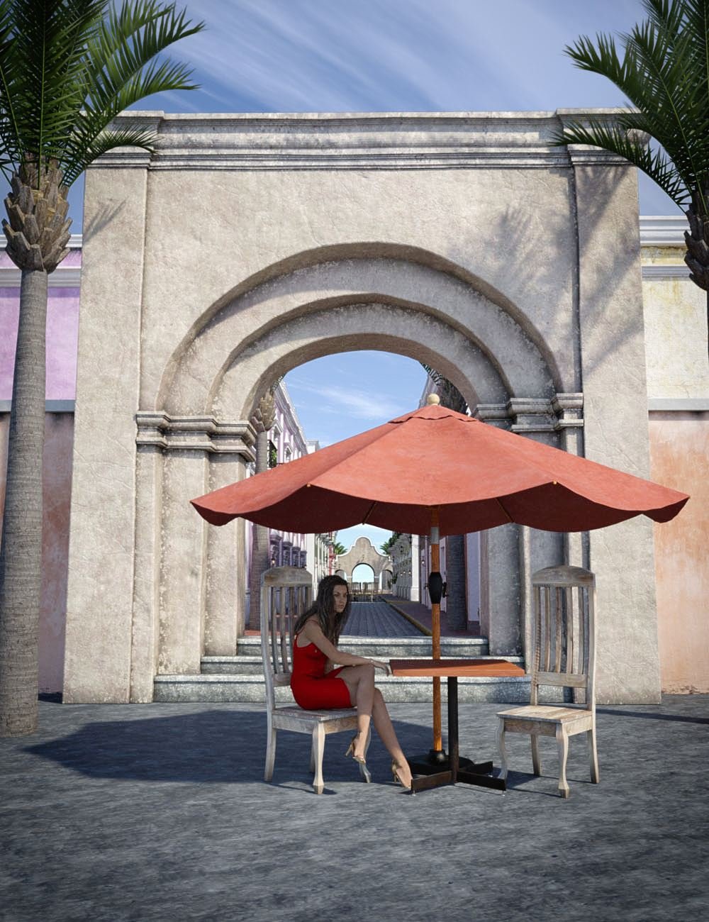 Caribbean Village Caribbean Village by: bitwelder, 3D Models by Daz 3D