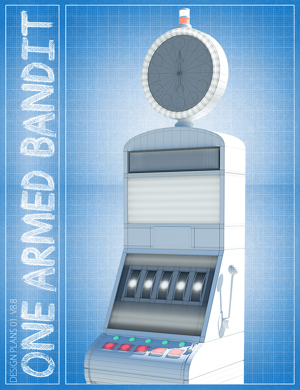 One Armed Bandit One Armed Bandit by: David BrinnenForbiddenWhispers, 3D Models by Daz 3D