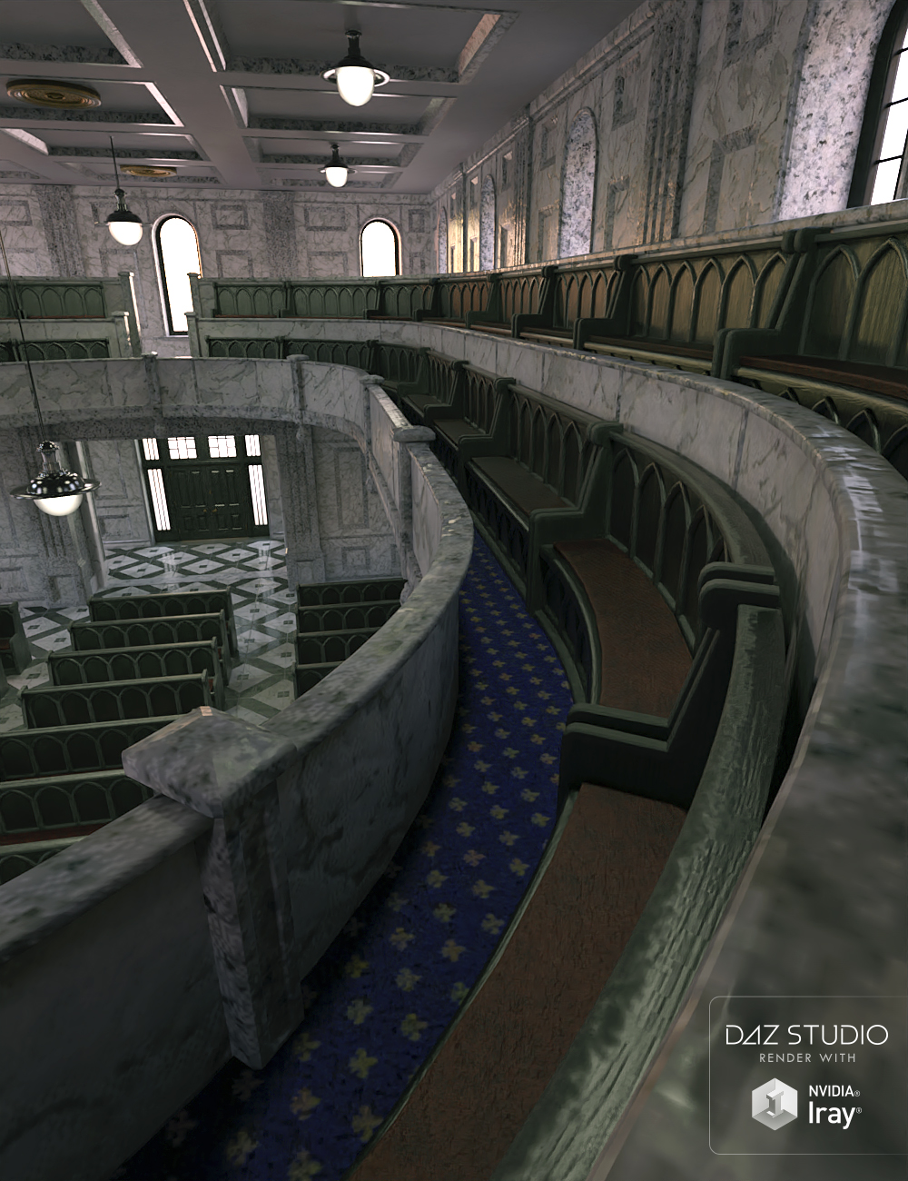 Regal for The Meeting Lodge Interior Regal for The Meeting Lodge Interior by: Predatron, 3D Models by Daz 3D