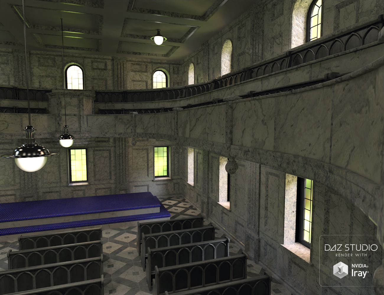 Regal for The Meeting Lodge Interior by: Predatron, 3D Models by Daz 3D