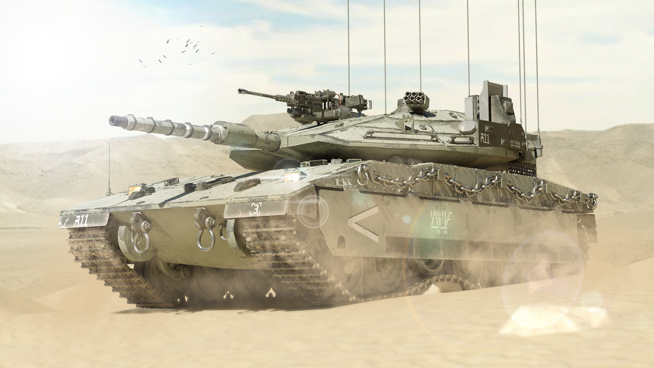 Merkava Tank | Daz 3D