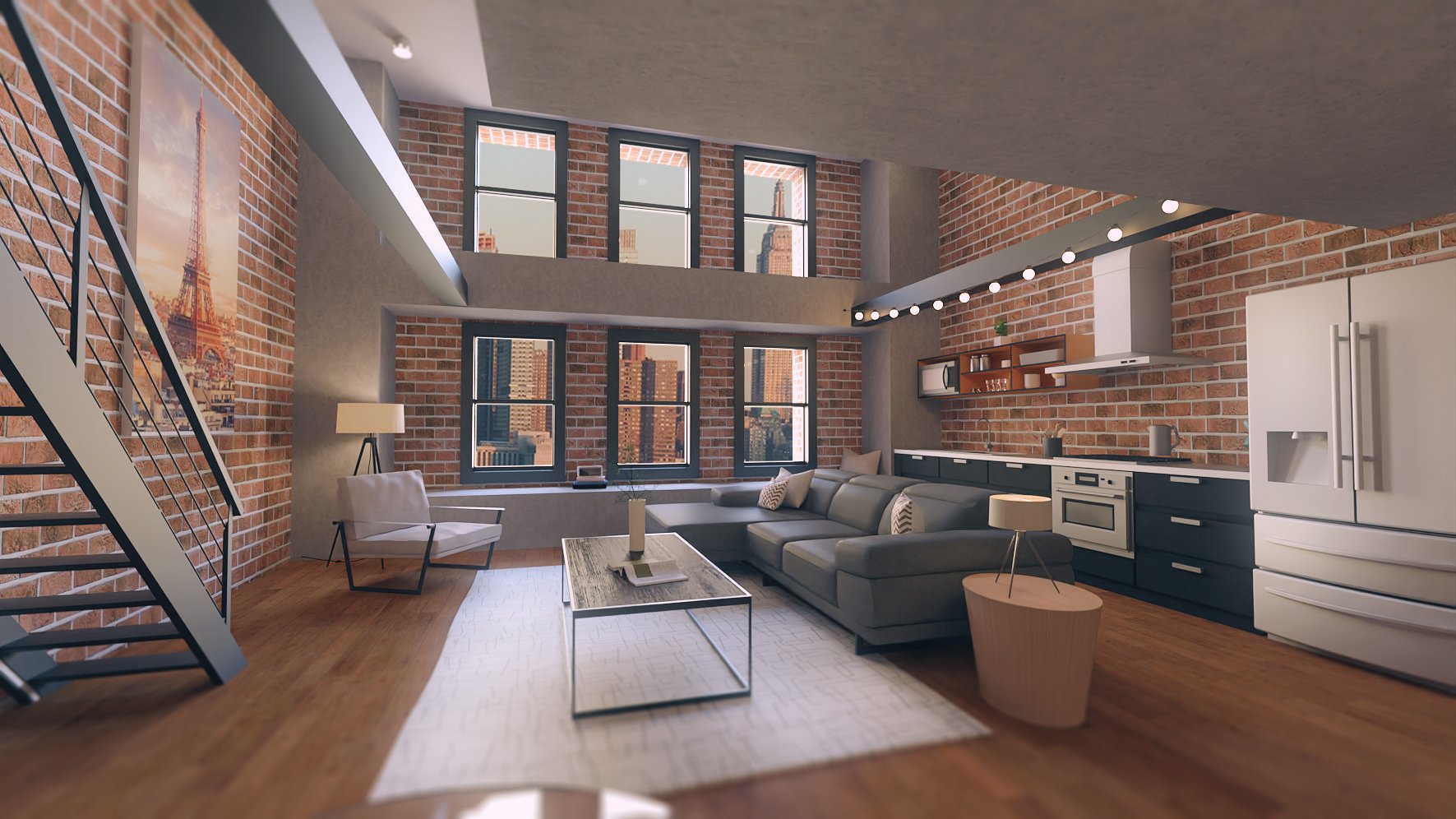 East Apartment by: kubramatic, 3D Models by Daz 3D