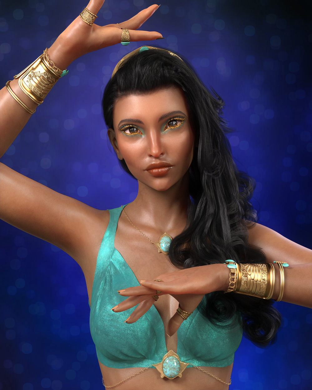 Abiha for Kala 8 by: TwiztedMetal, 3D Models by Daz 3D
