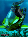 Underwater Scooter by: , 3D Models by Daz 3D