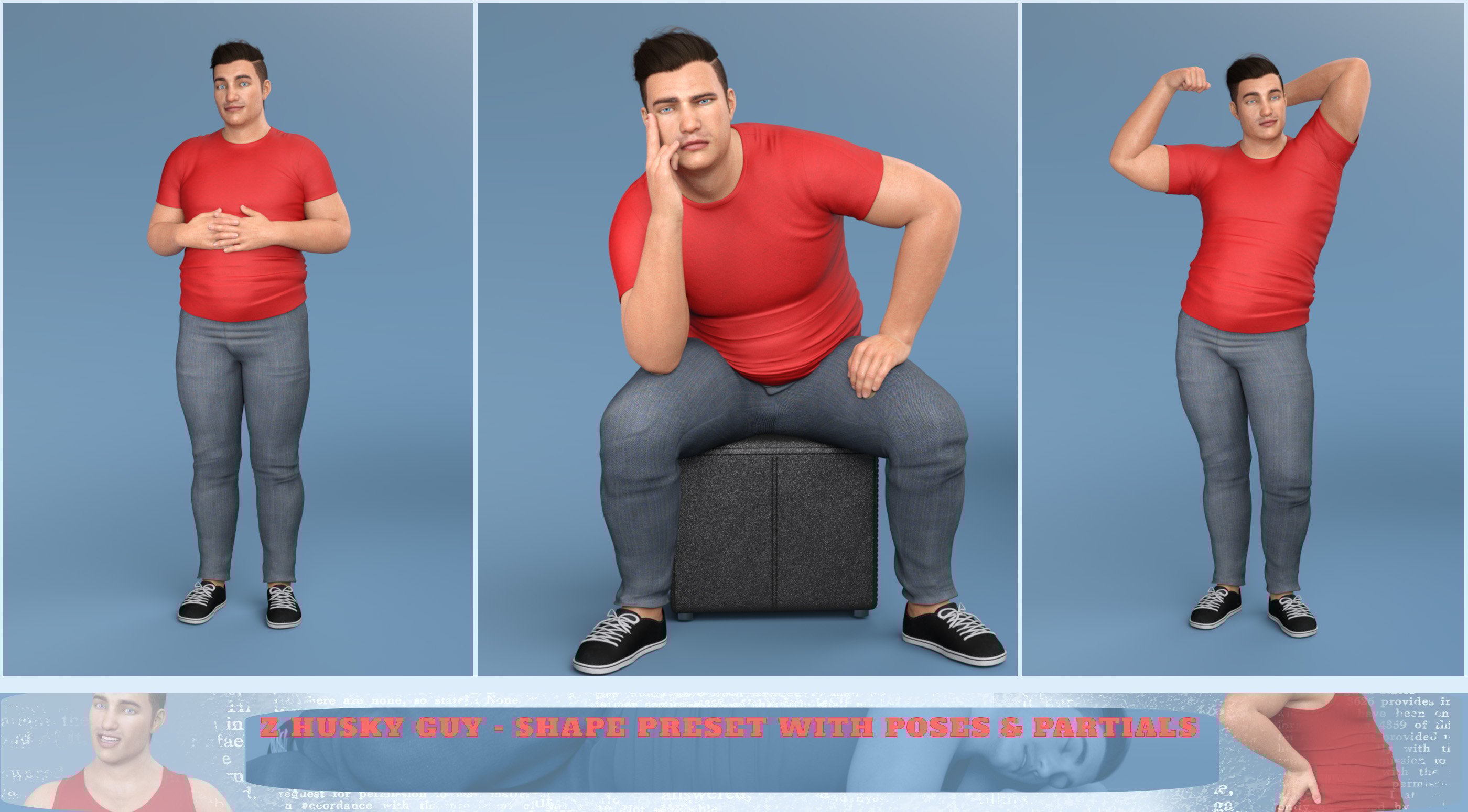 husky body shape