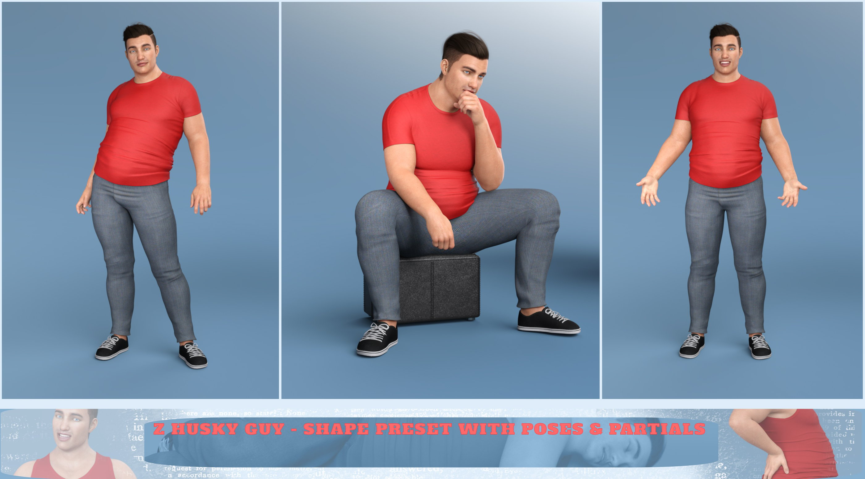 daz studio genesis 8 male upper body problems