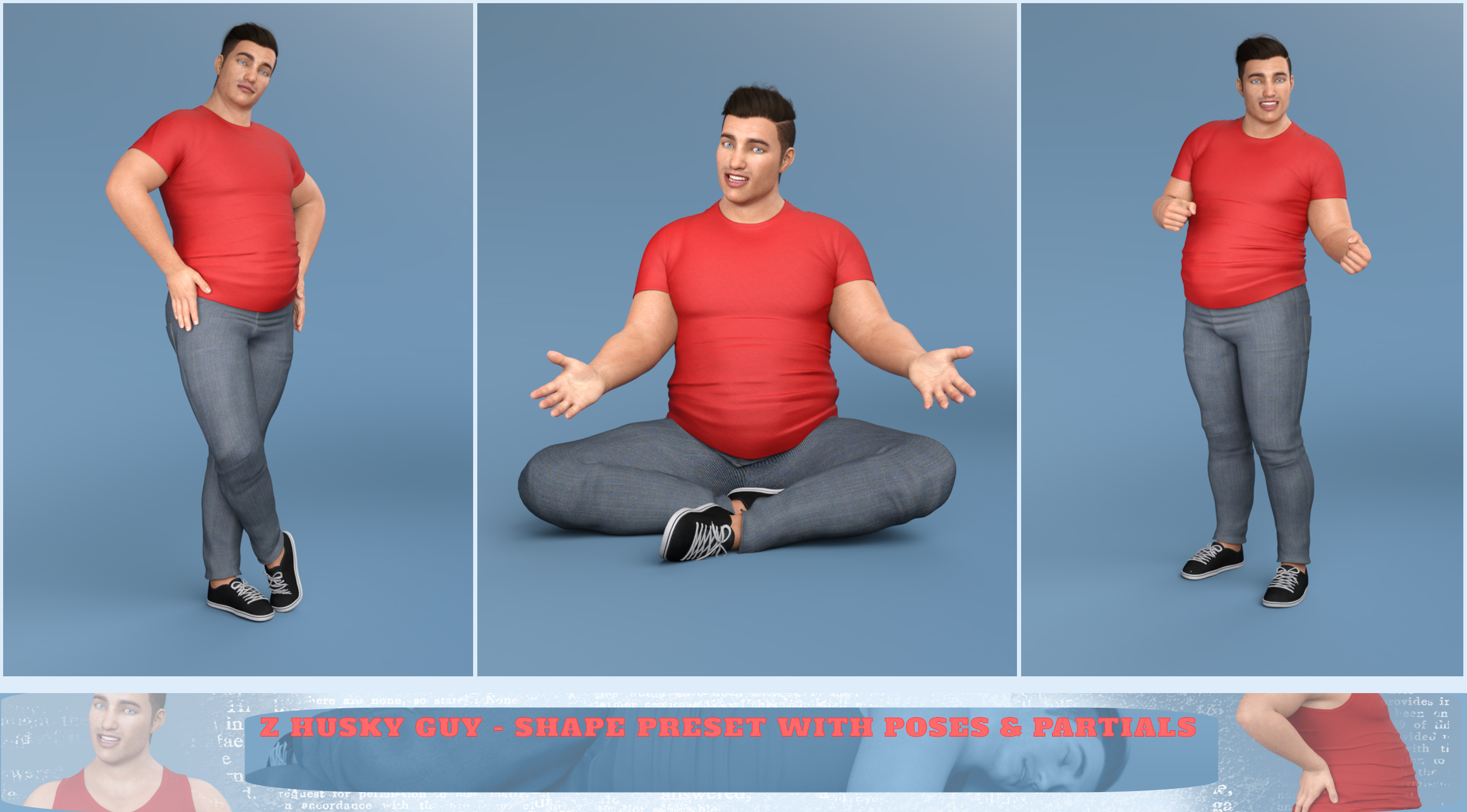 husky body shape