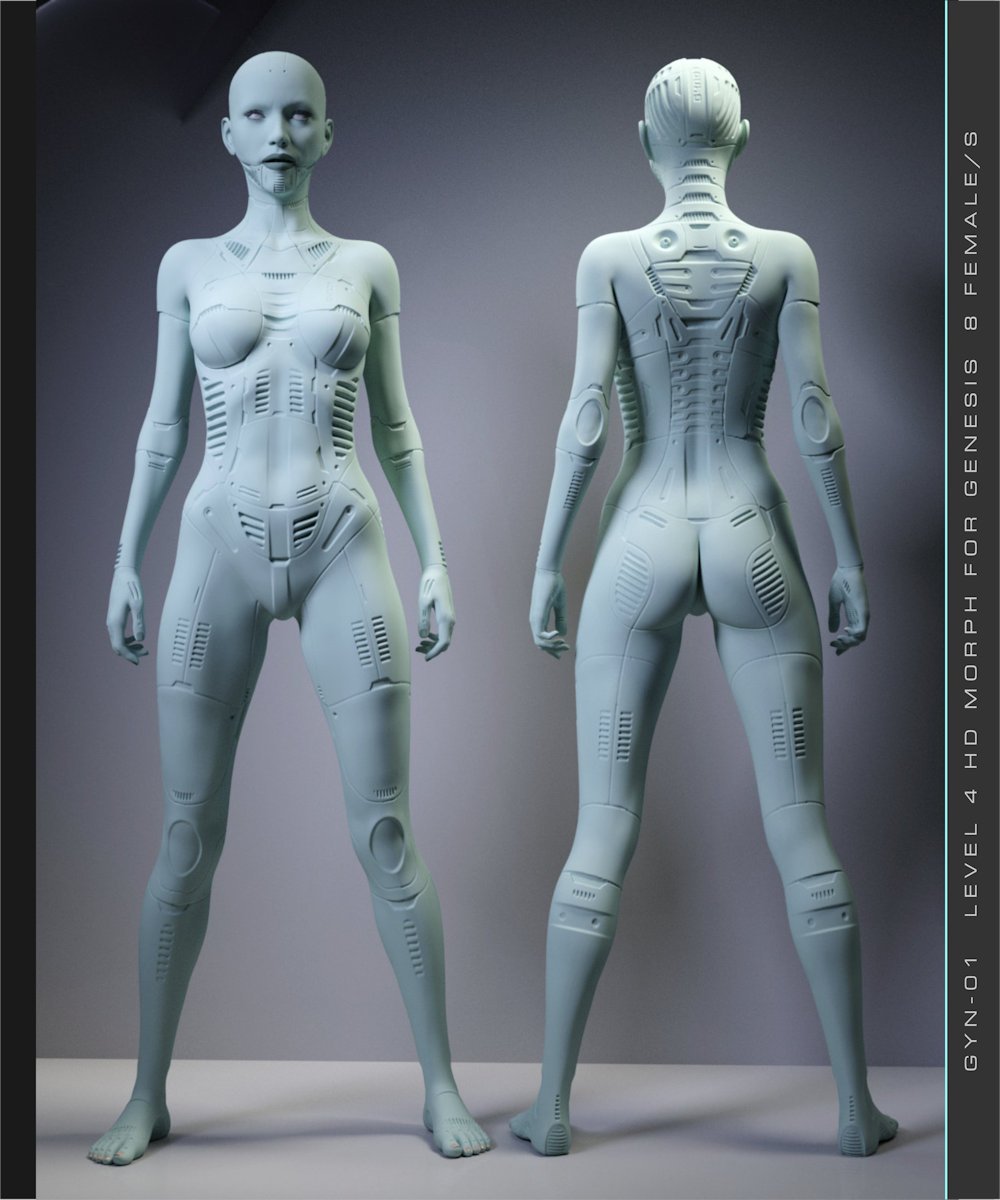 GYN-01 for Genesis 8 Female(s) by: daveyabbo, 3D Models by Daz 3D