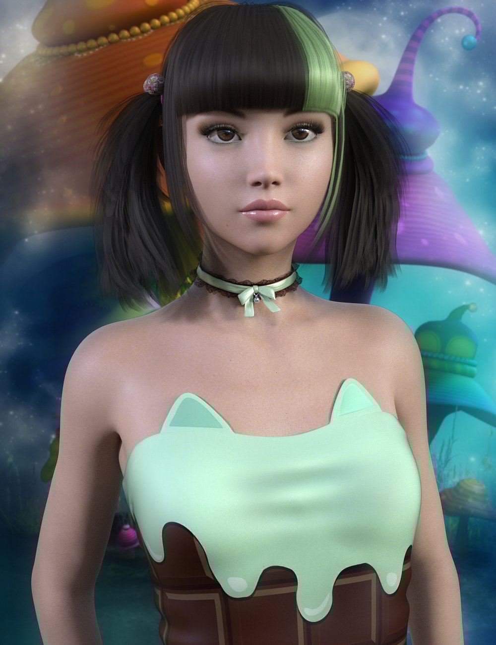 Emiko Hair for Genesis 8 Female(s) Emiko Hair for Genesis 8 Female(s) by: Propschick, 3D Models by Daz 3D