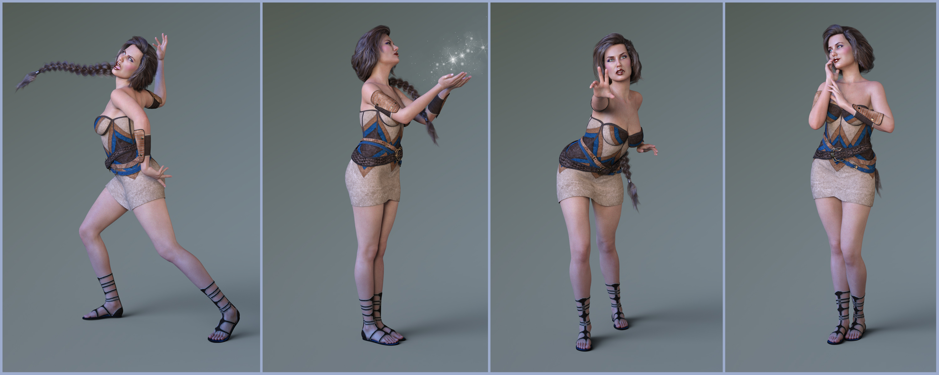 Z Heroic Spirit Poses and Expressions for Genesis 8 Female and Ellithia 8 by: Zeddicuss, 3D Models by Daz 3D
