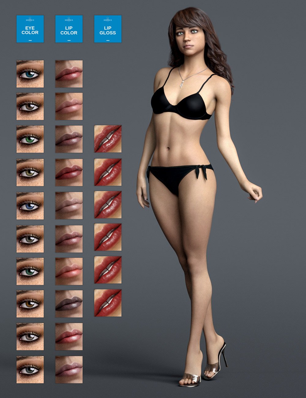 Esme HD For Genesis 8 Female by: Colm Jackson, 3D Models by Daz 3D
