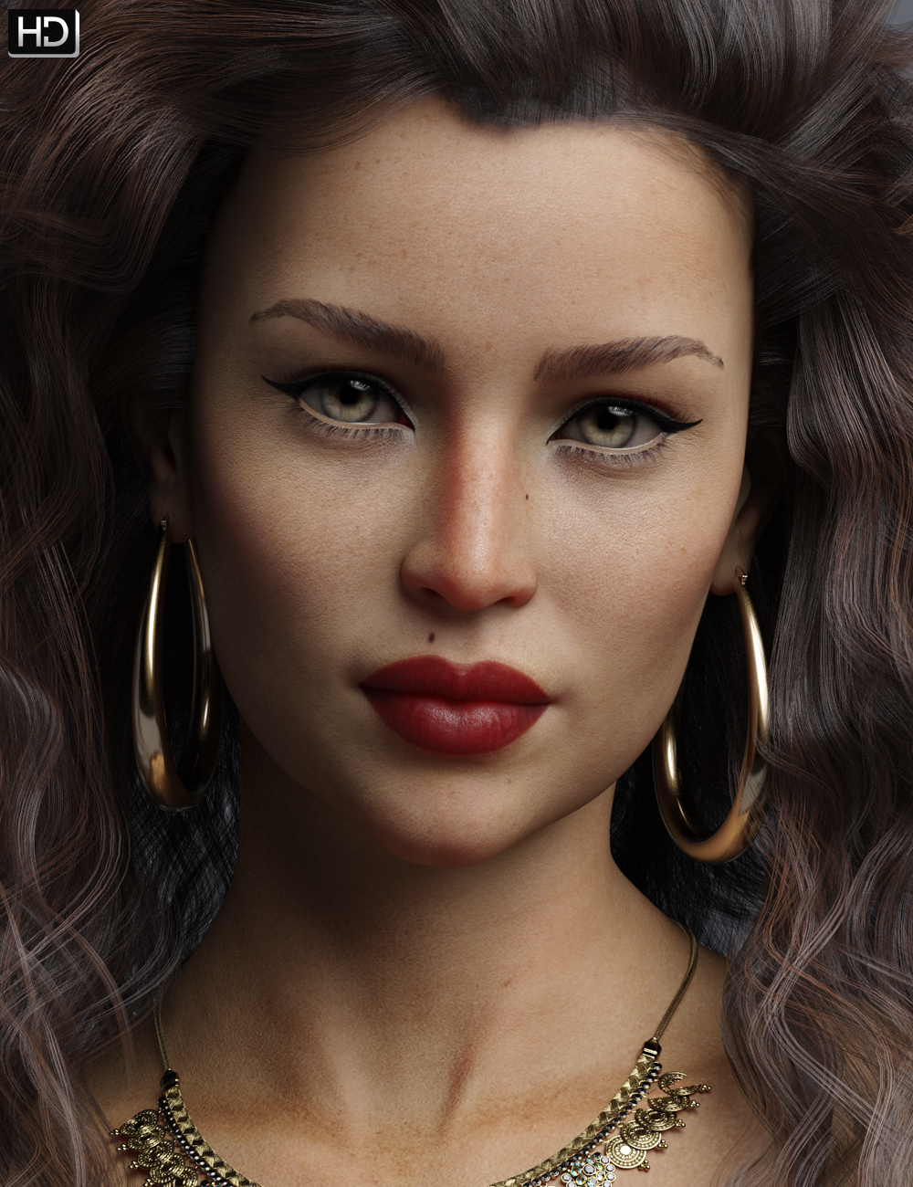 Maarah HD for Babina 8 by: Emrys, 3D Models by Daz 3D