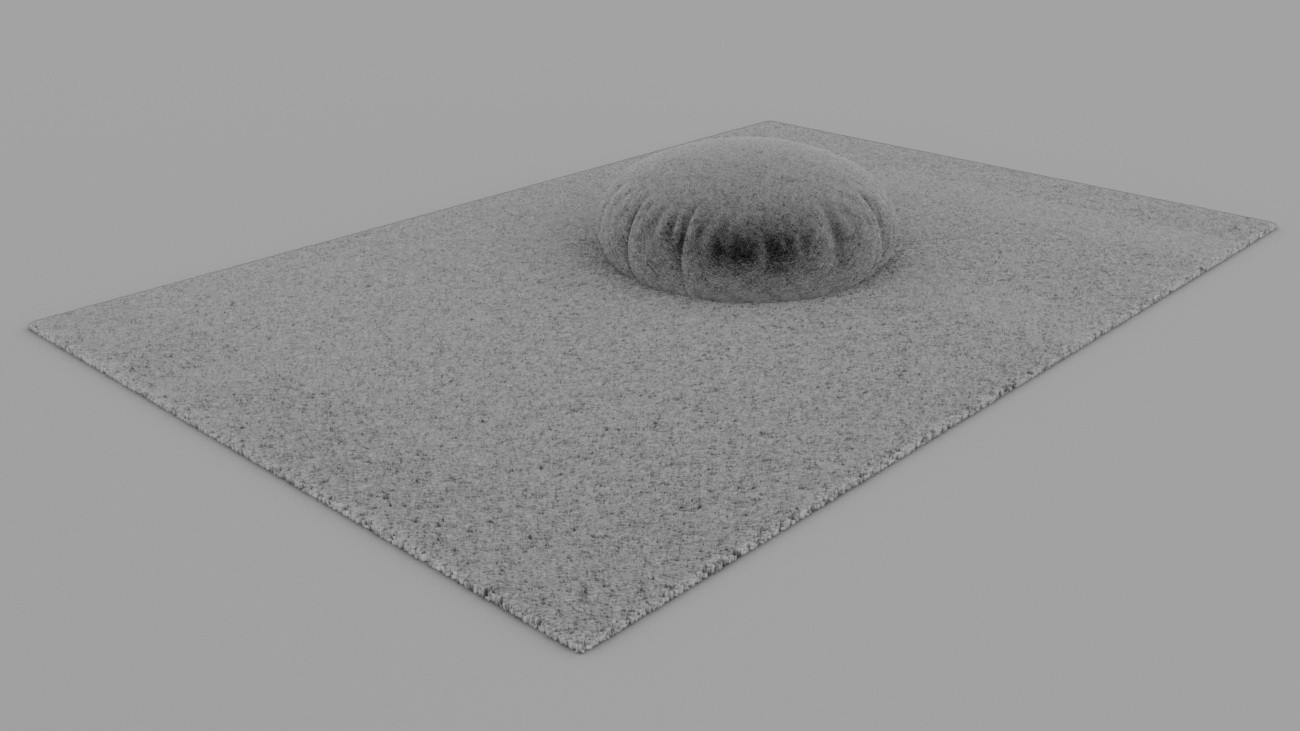 Faux Fur Decorative Rug Set Faux Fur Decorative Rug Set by: Deepsea, 3D Models by Daz 3D