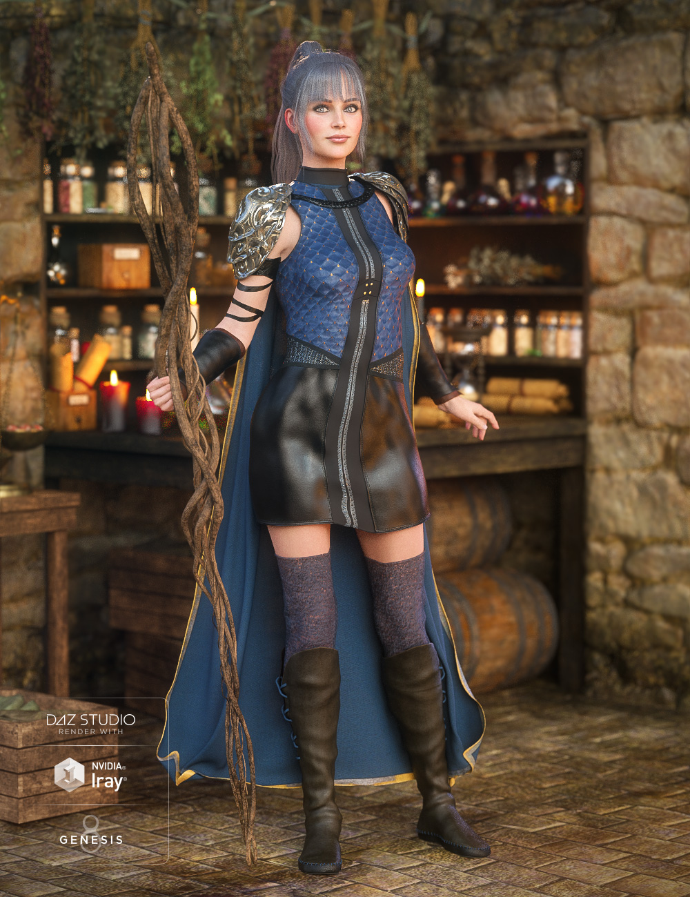 Mage Apprentice: Fable by: Moonscape GraphicsSade, 3D Models by Daz 3D