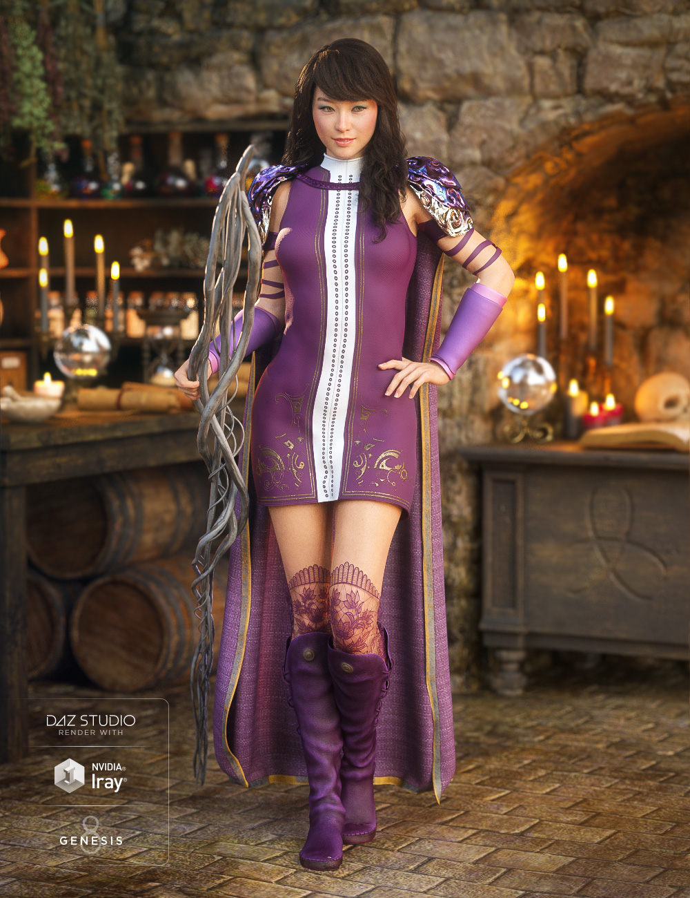 Mage Apprentice: Fable Mage Apprentice: Fable by: Moonscape GraphicsSade, 3D Models by Daz 3D