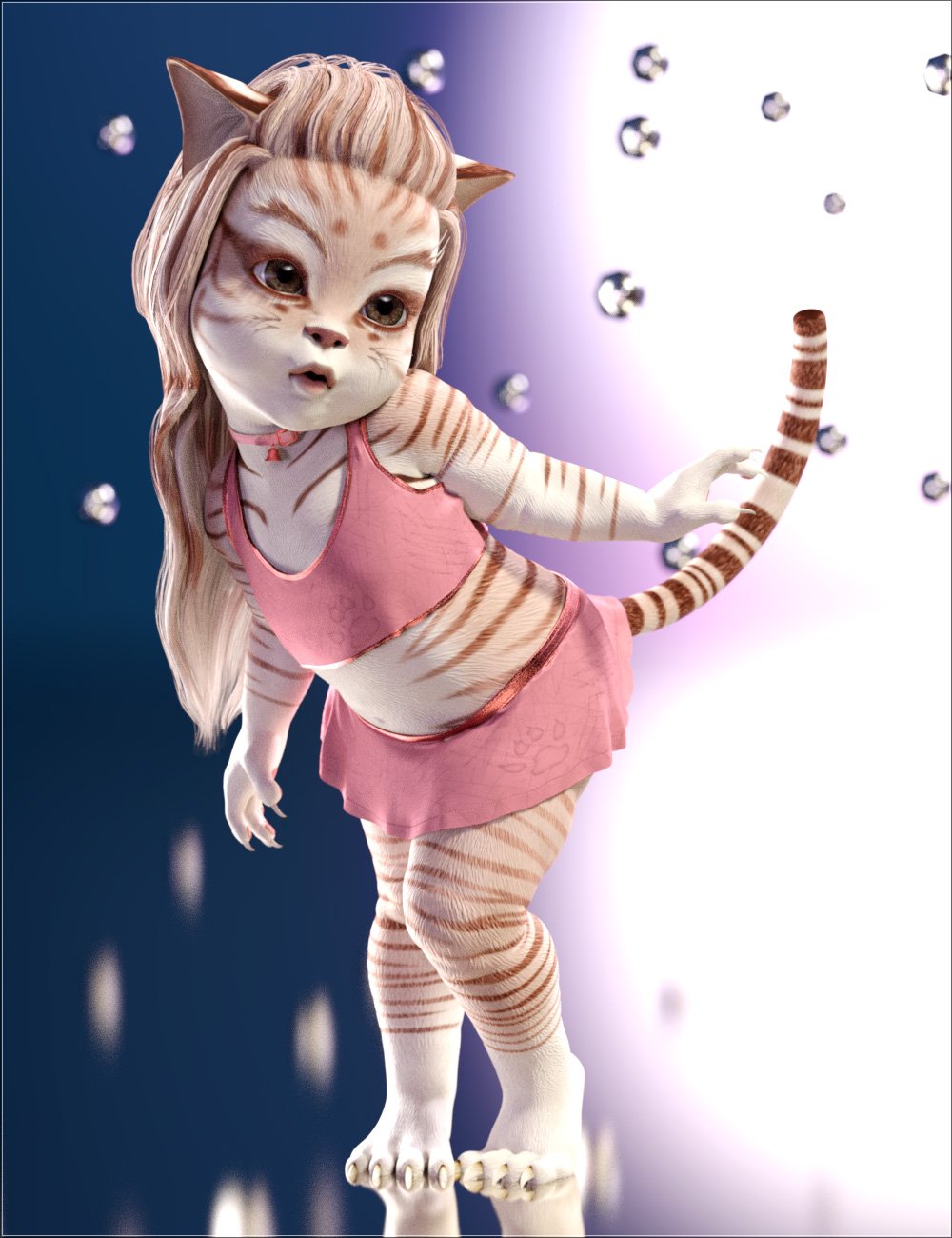 Catgirl Megapack for Genesis 8 Female(s) by: MABWillDupre, 3D Models by Daz 3D