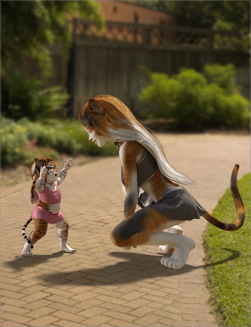 Catgirl Megapack for Genesis 8 Female(s) Catgirl Megapack for Genesis 8 Female(s) by: MABWillDupre, 3D Models by Daz 3D