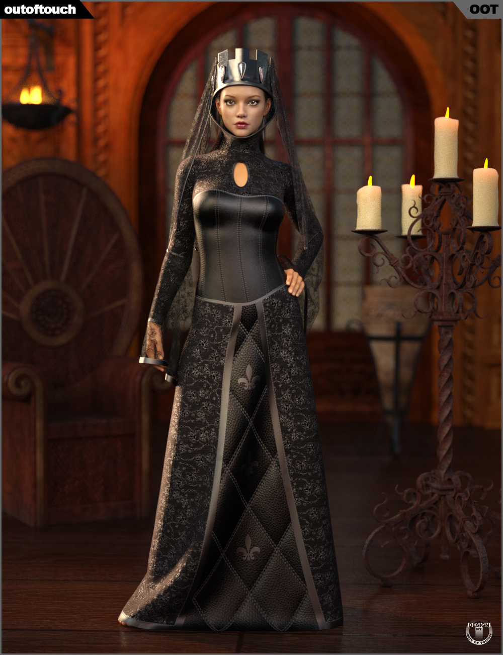 Texture Expansion for High Fantasy Dress and Medieval Headpieces | Daz 3D