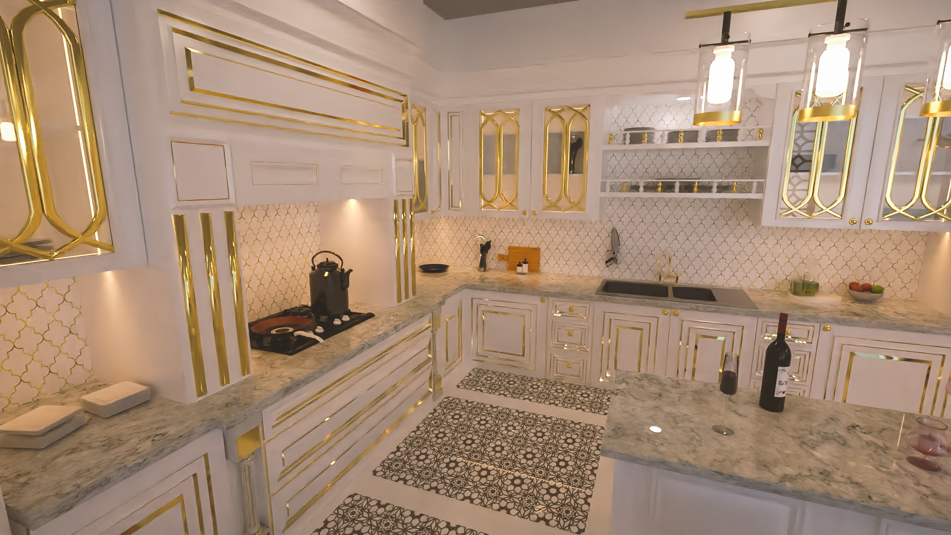 Arabic Kitchen Daz 3d