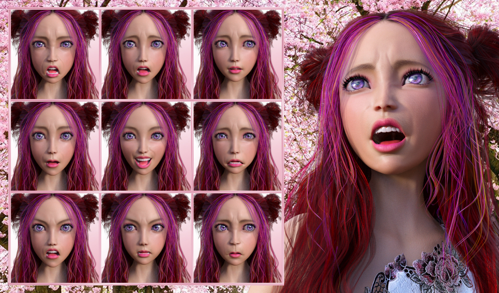 My Style - Expressions for Genesis 8 Female and Kanade 8 My Style - Expressions for Genesis 8 Female and Kanade 8 by: JWolf, 3D Models by Daz 3D