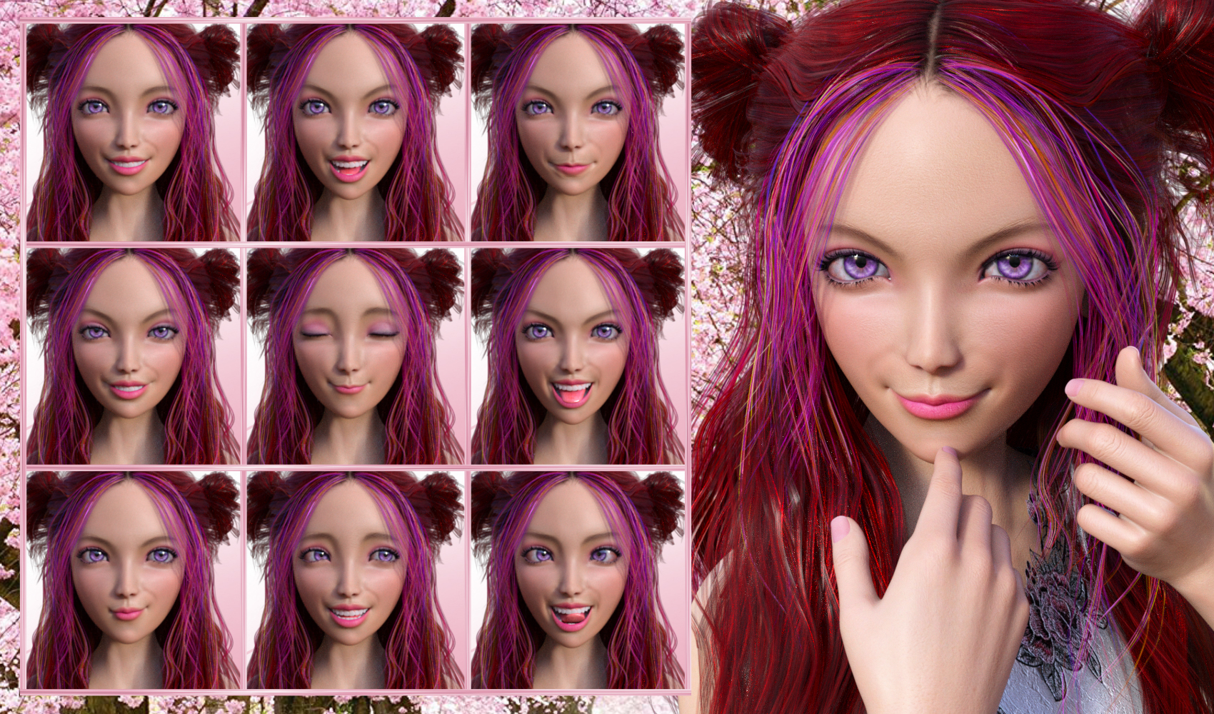 My Style - Expressions for Genesis 8 Female and Kanade 8 My Style - Expressions for Genesis 8 Female and Kanade 8 by: JWolf, 3D Models by Daz 3D