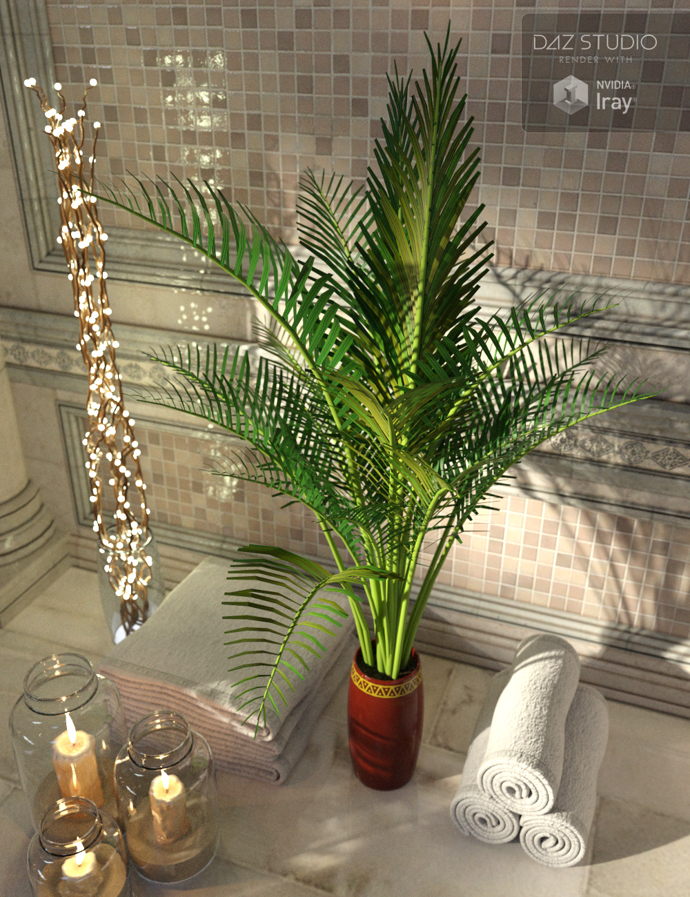 Luxury Spa Props Luxury Spa Props by: Merlin Studios, 3D Models by Daz 3D